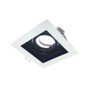 ARTEFACTO MACROLED EMBUTIR X1 DICRO MARCO BLANCO