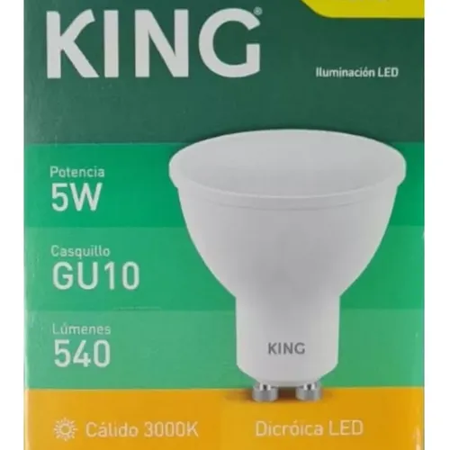 Dicroica 5w cálida King