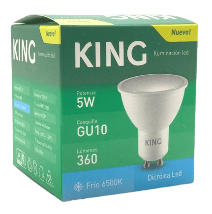 Dicroica 5w fría King