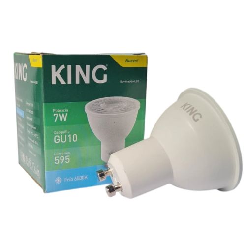 Dicroica 7w fría King