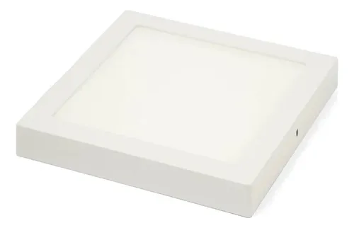 Plafón aplicar cuadrado 18w frío Nova