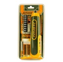 Atornillador inalámbrico 4v USB C + 9 puntas - Jadever