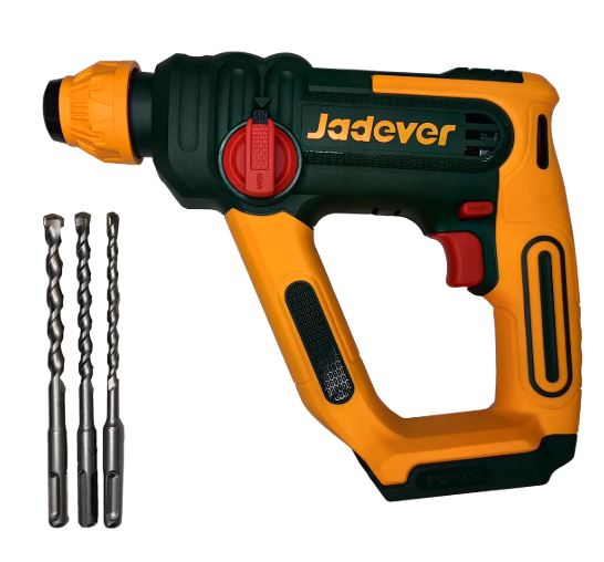 Taladro Rotopercutor Brushless 20V SDS + 3 Puntas - Jadever