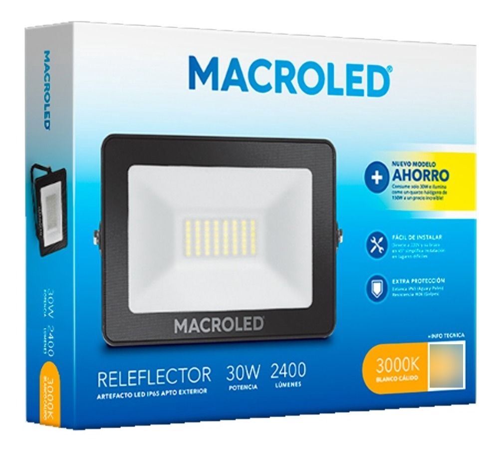 Reflector 300w frío Macroled