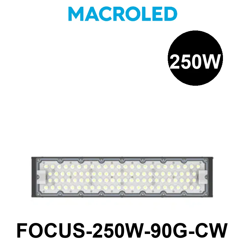 Reflector Focus 250w blanco frío 90° Macroled