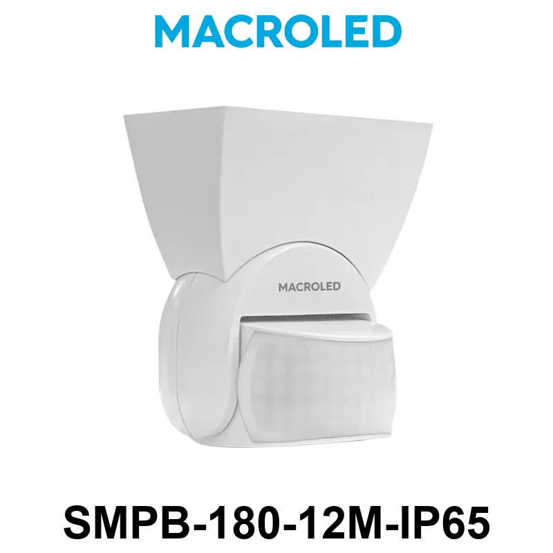 SENSOR DE MOV PARED BLANCO 1200W MACROLED 