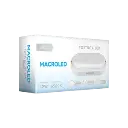 TORTUGA MACROLED OVAL MARCO BLANCO 12W - IP54 - AC100-265V - FP:0,9 - 1080 lm - BLANCO FRIO