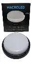 TORTUGA MACROLED REDONDA MARCO NEGRO 18W - IP54 - AC100-265V - FP:0,9 - 1620 lm - BLANCO CALIDO