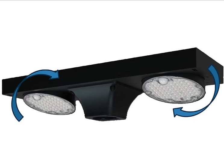Farola solar doble 40w Litex