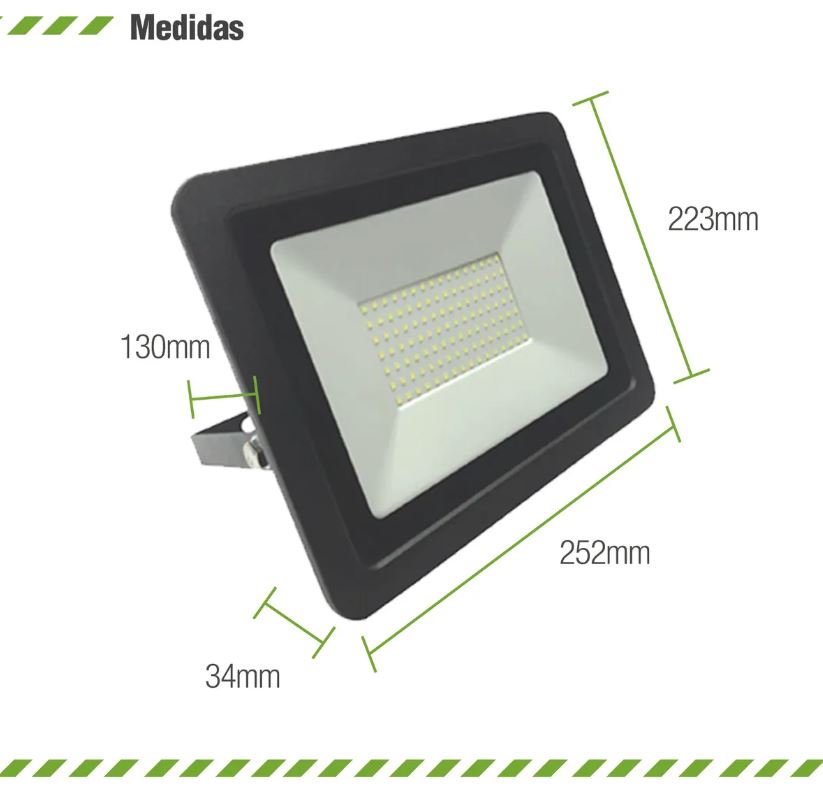 Reflector 100w frío Silverlight