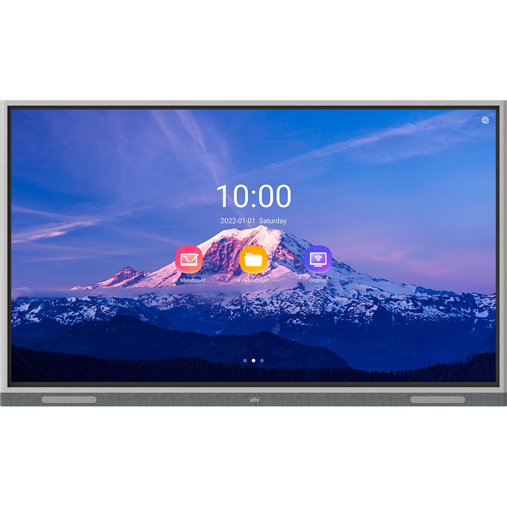 DISPLAY INTERACTIVO UHD 65" PULGADAS RESOLUCIÓN  3840X2160 SOPORTE VESA, CPU: Quad-core Cortex 2*A53+Cortex 2*A73 and Mali G51 GPU, Android 8.0