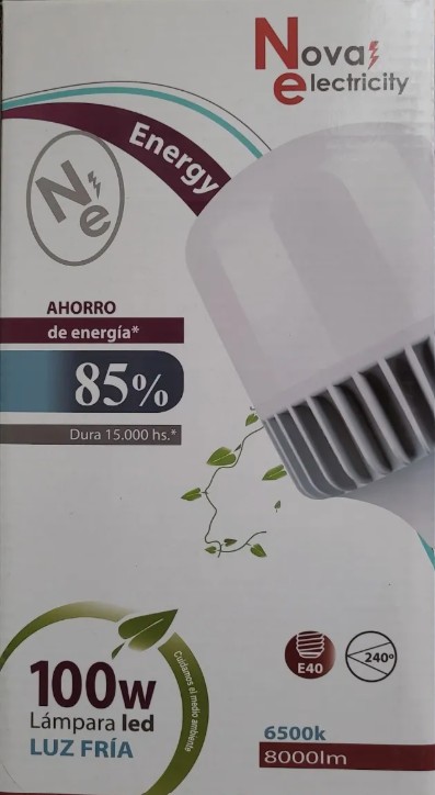Bulbón 100W frío E40 Nova 