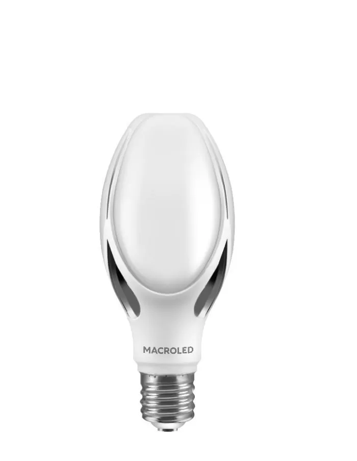 Bulbón 40W Magnolia Frío E40 Macroled