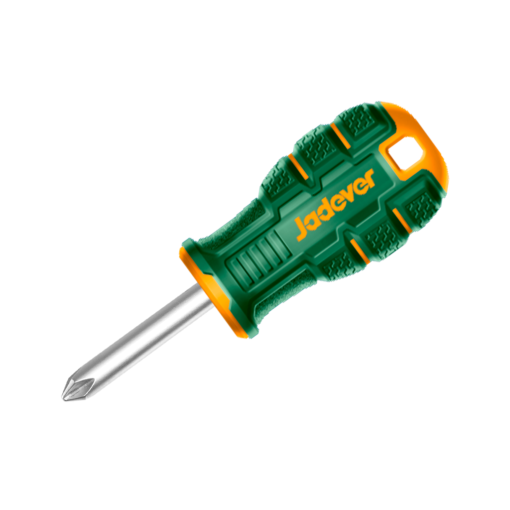 DESTORNILLADOR PHILLIPS PH2 - PUNTA MAGNÉTICA - 6MM X 38MM - VÁSTAGO REDONDO: 6MM - MANGO ERGONÓMICO