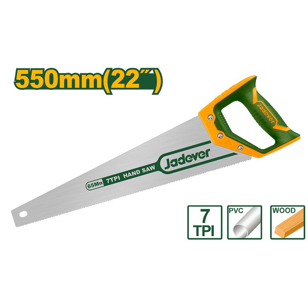 Serrucho 22'' mango bicolor Jadever
