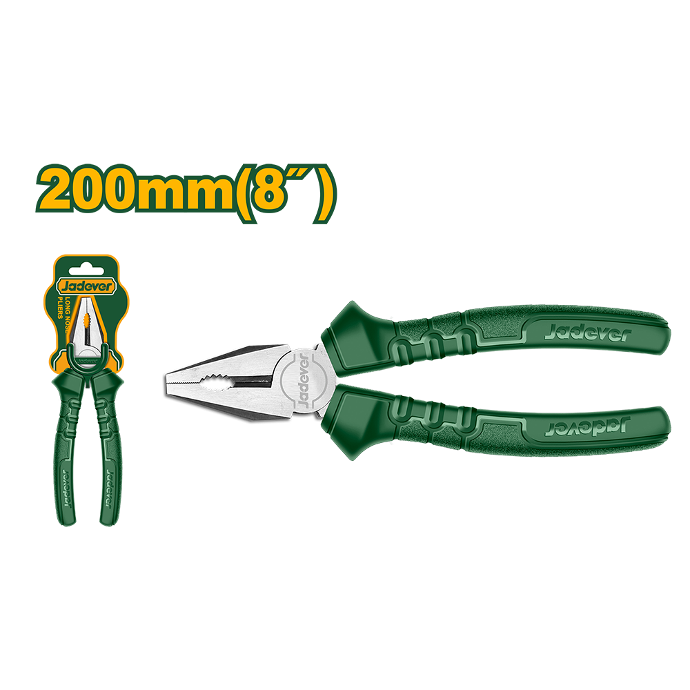 Pinza universal 8" mango unicolor Jadever