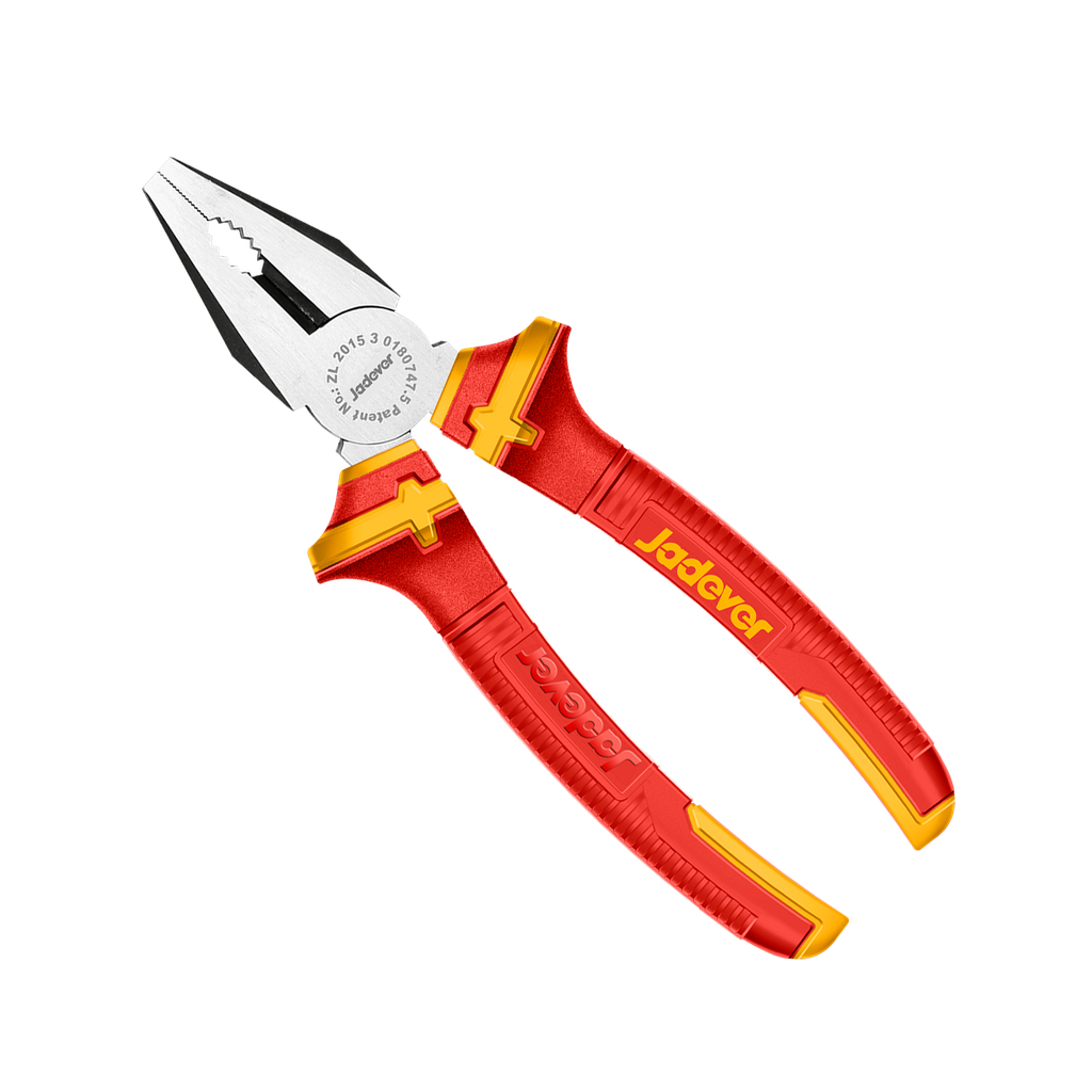 Pinza universal aislada 6\" max tensión 1000v mango aislado Jadever