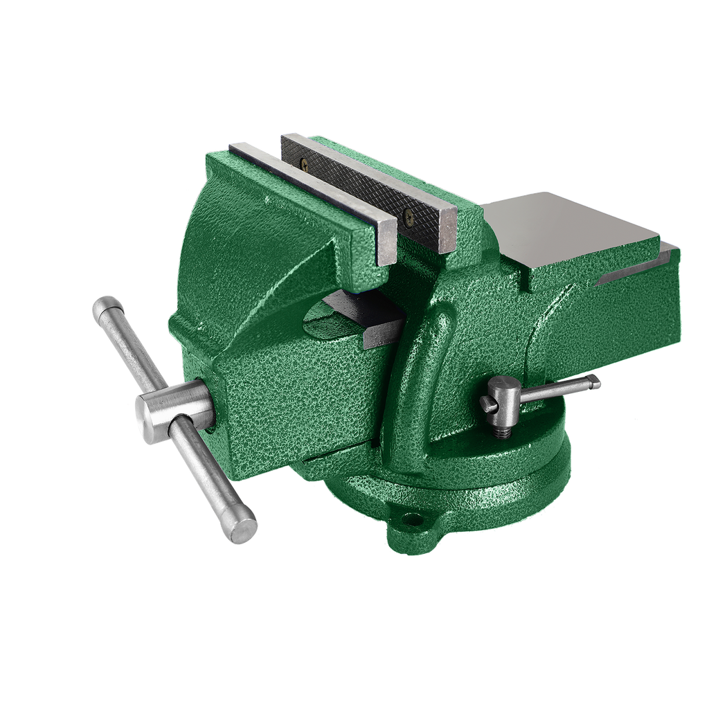 Morsa banco base giratoria 4'' 55kg cuerpo hierro fundido yunque Jadever