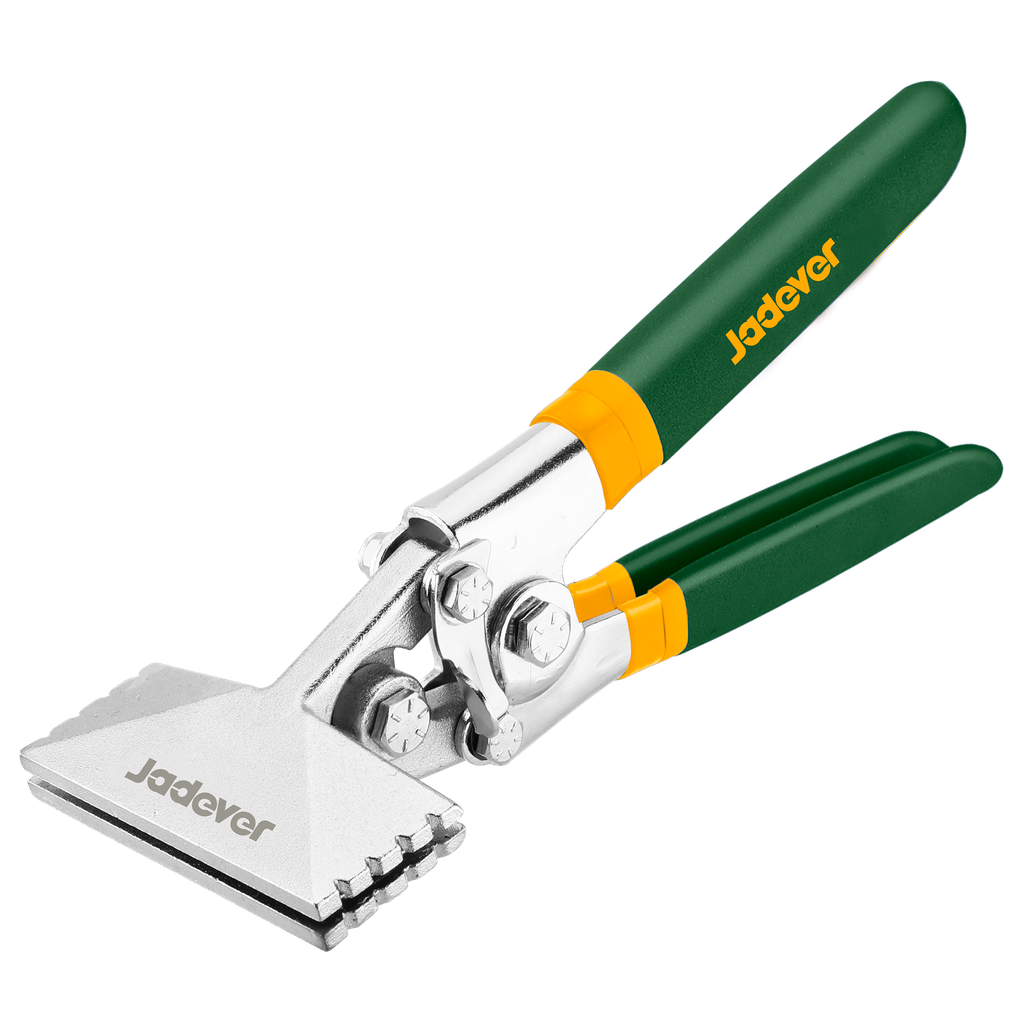 Cerradora manual mandíbula recta cabeza 80mm (3'') x longitud acero crv + q235 Jadever