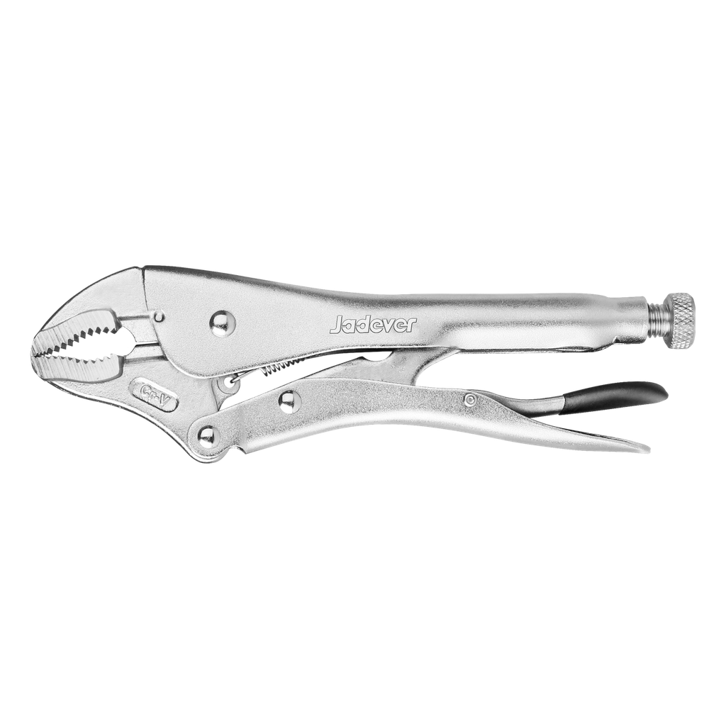 Pinza fuerza mandíbula curva- acero cr-v 10'' rango aperturas 0 43 mm Jadever