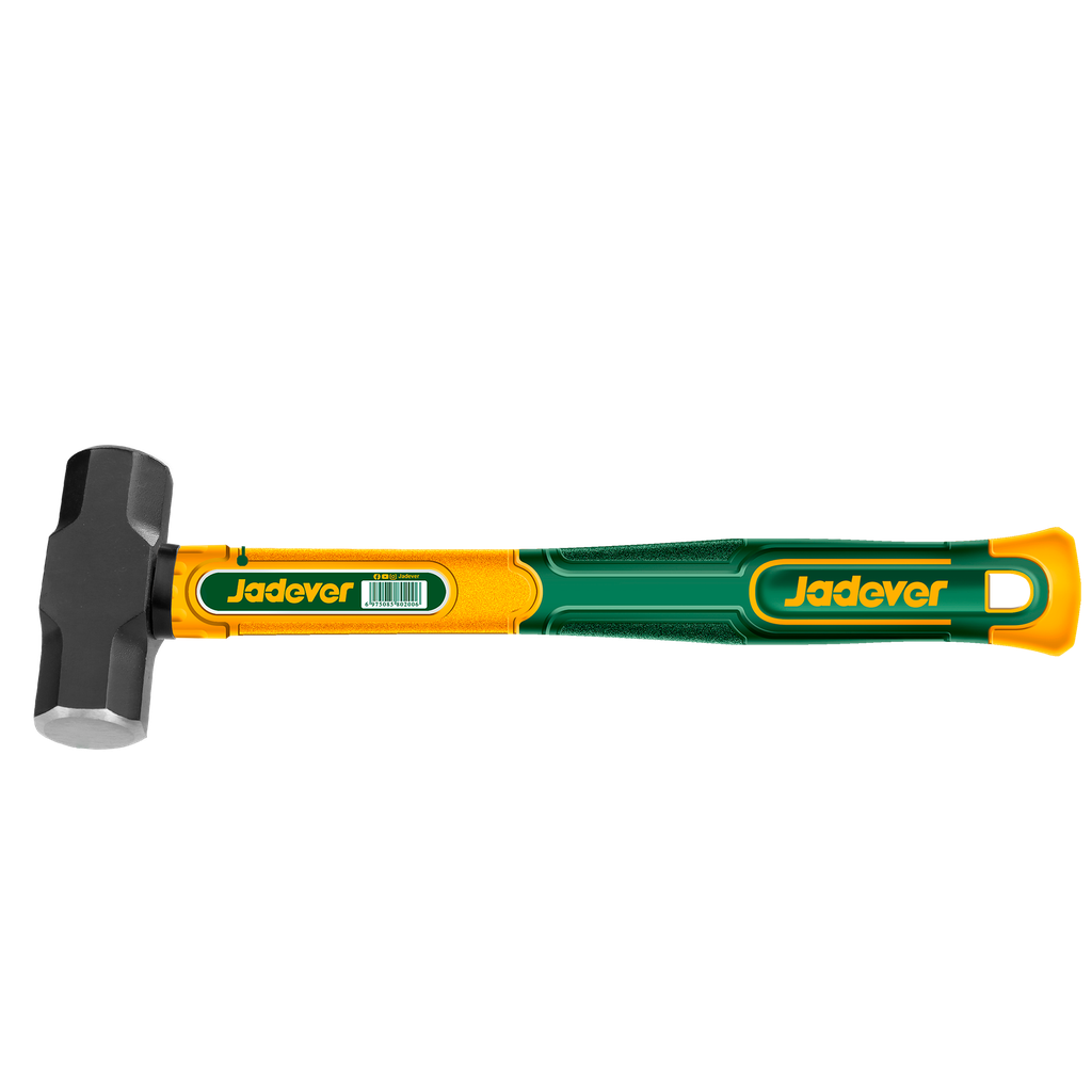 Maza acero octogonal 2lb acero cango fibra vidrio diseño único Jadever