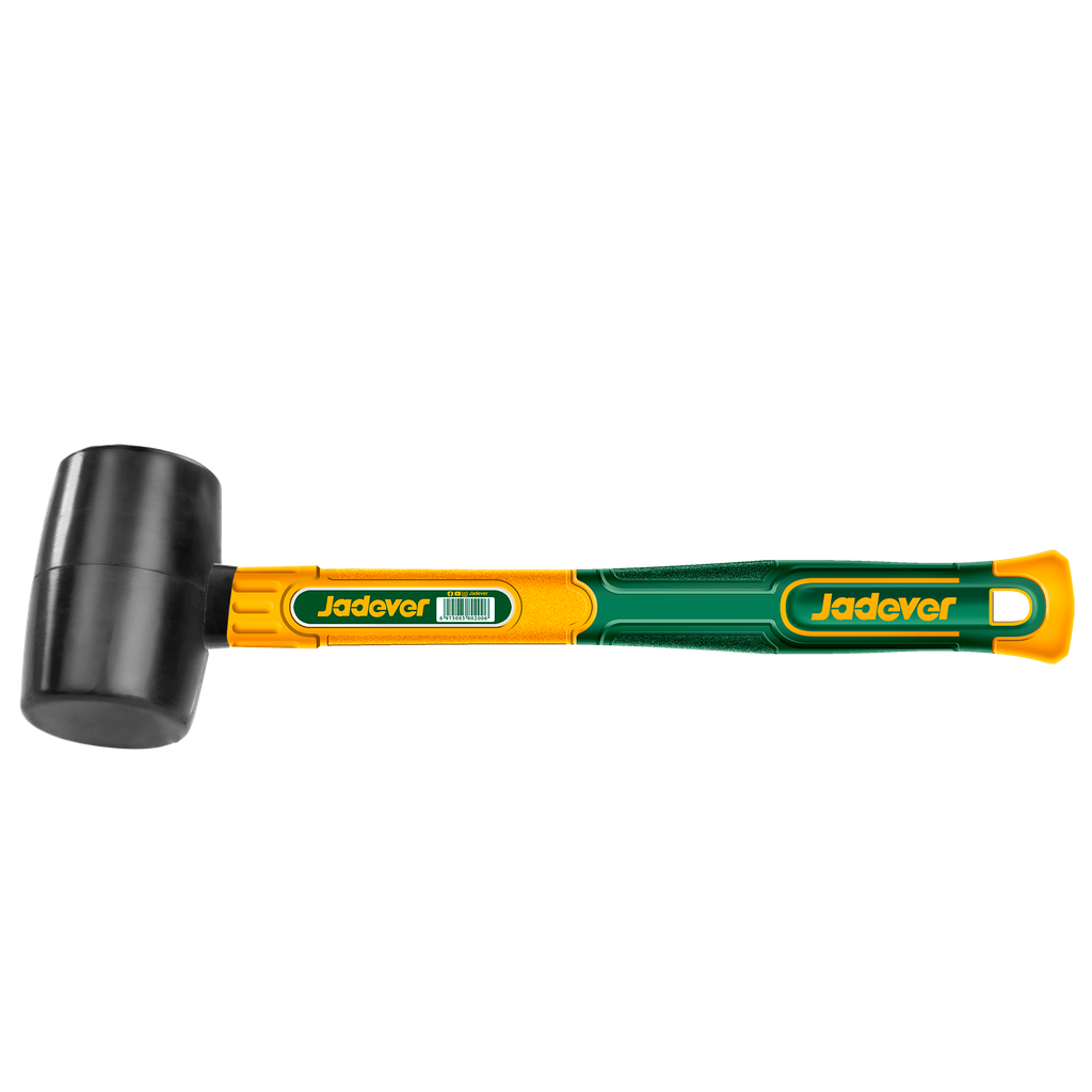 Martillo goma 220g sin chispa mango fibra vidrio diseño único Jadever