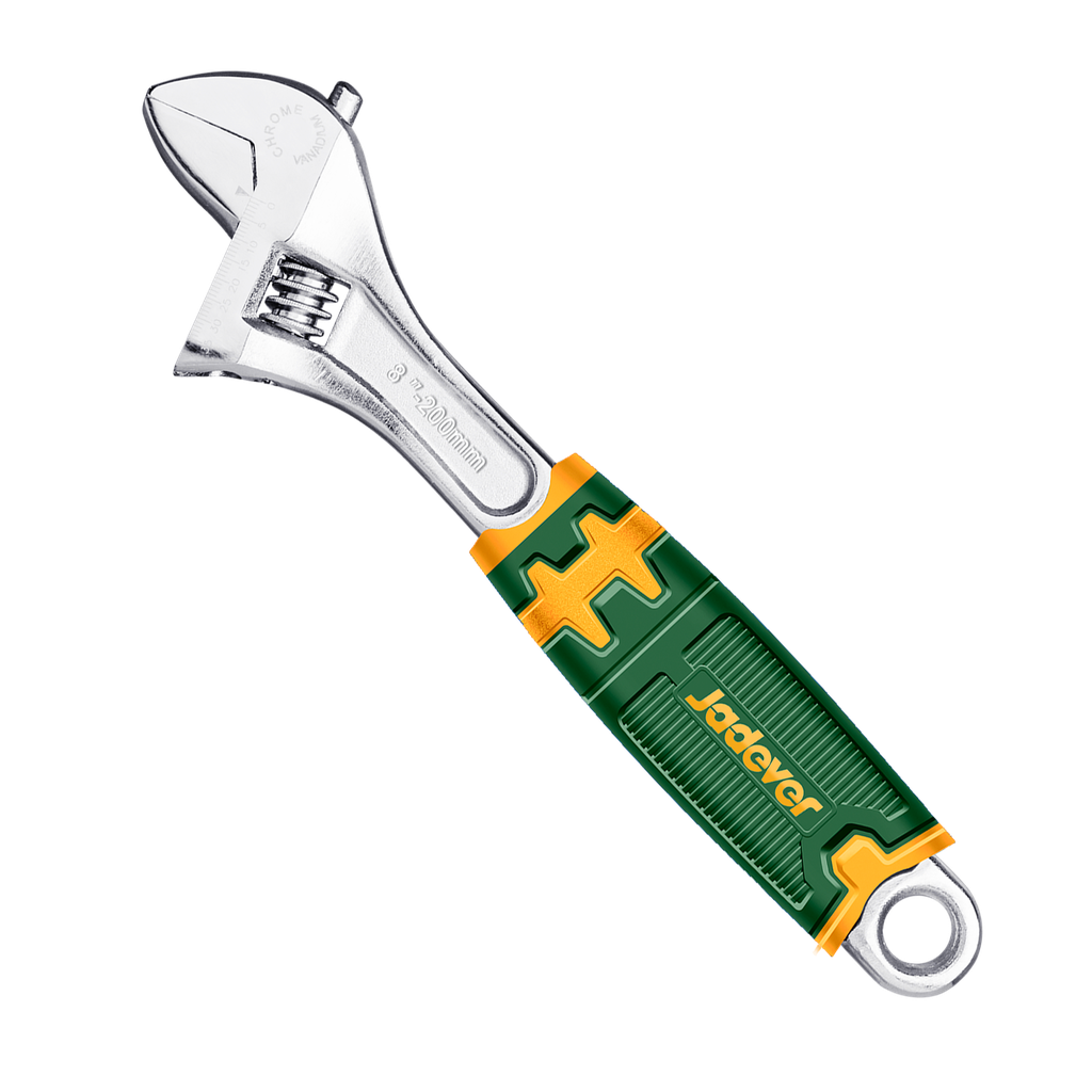 LLAVE FRANCESA - LONGITUD: 200MM (8'') - ABRAZADERA ABRAZADERA: 0 - 30MM - MANGO SUAVE