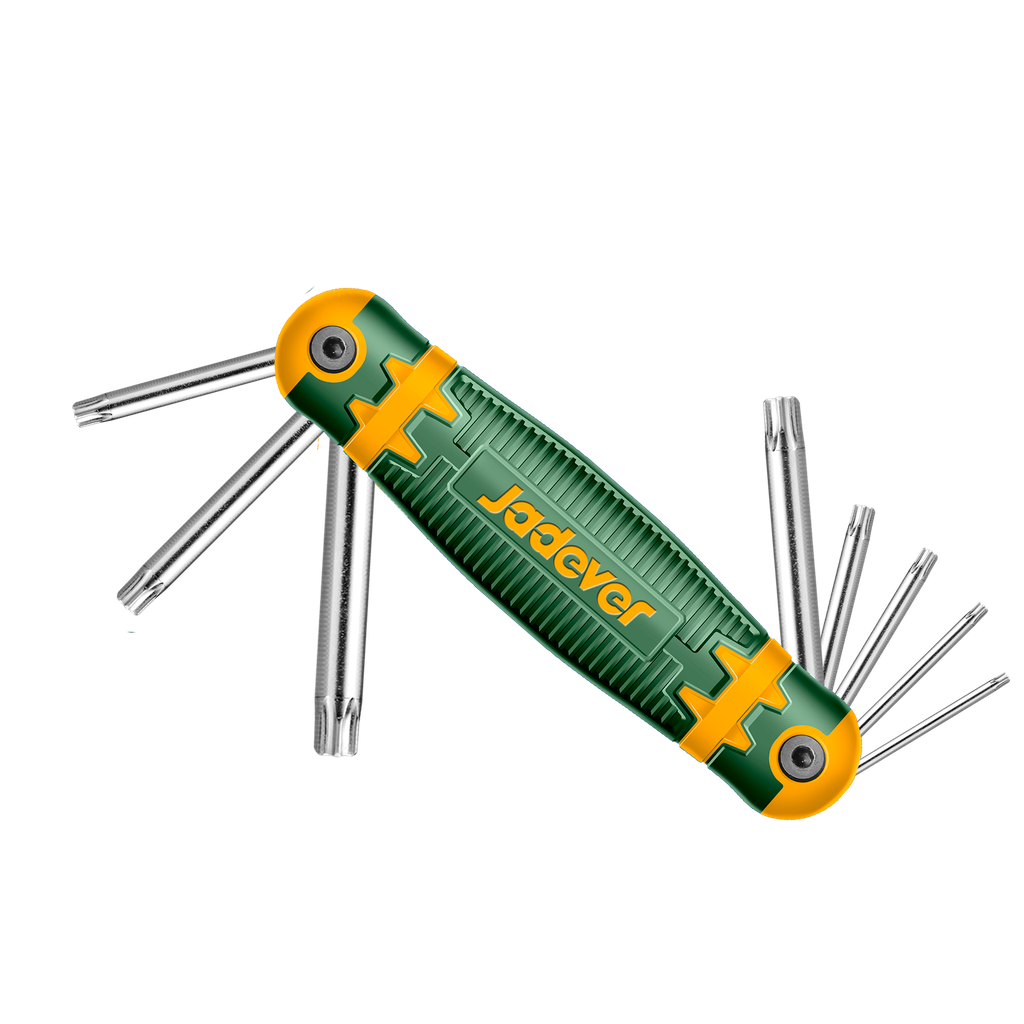 Manopla llaves torx 8 1 acero cr-v t9 t10 t15 t20 t25 t27 t30 t40 Jadever