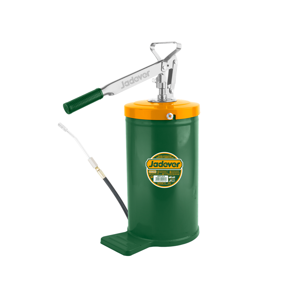 Lubricador grasa manual 16kg diámetro cañón longitud manguera presión 3000psi Jadever