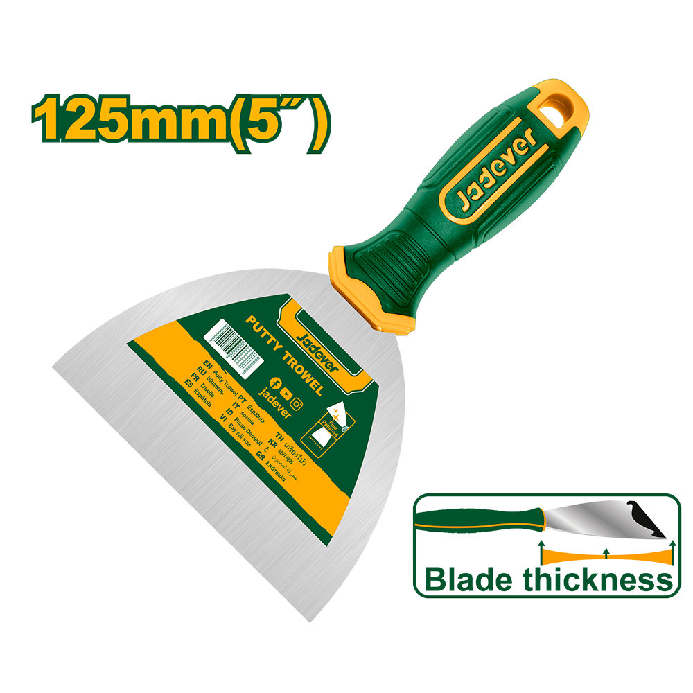 Espátula 125mm Jadever