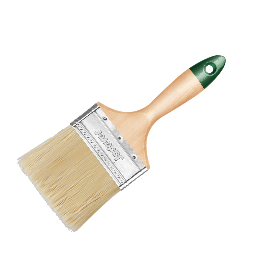 Pincel ancho 75mm (3'') longitud las cerdas mango madera Jadever