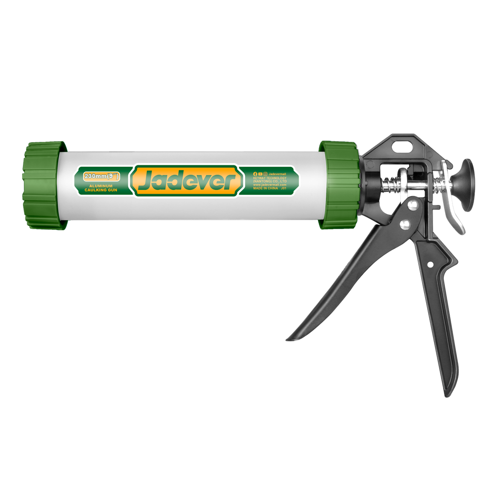 Pistola aplicadora silicona sellante manga aluminio industrial longitud 230mm (9'') Jadever