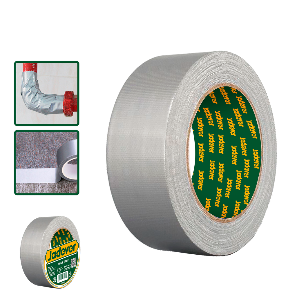 Cinta adhesiva gris longitud 25m ancho espesor Jadever