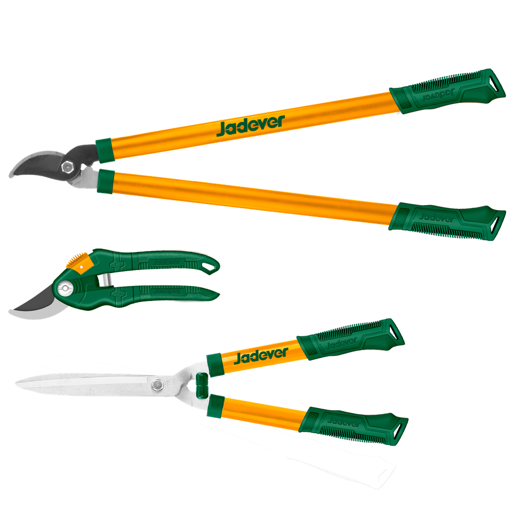 KIT DE TIJERAS DE JARDÍN 3 PIEZAS