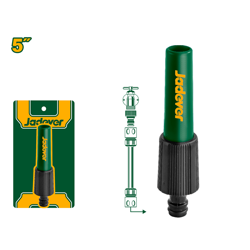 Boquilla de riego para manguera ajustable Jadever
