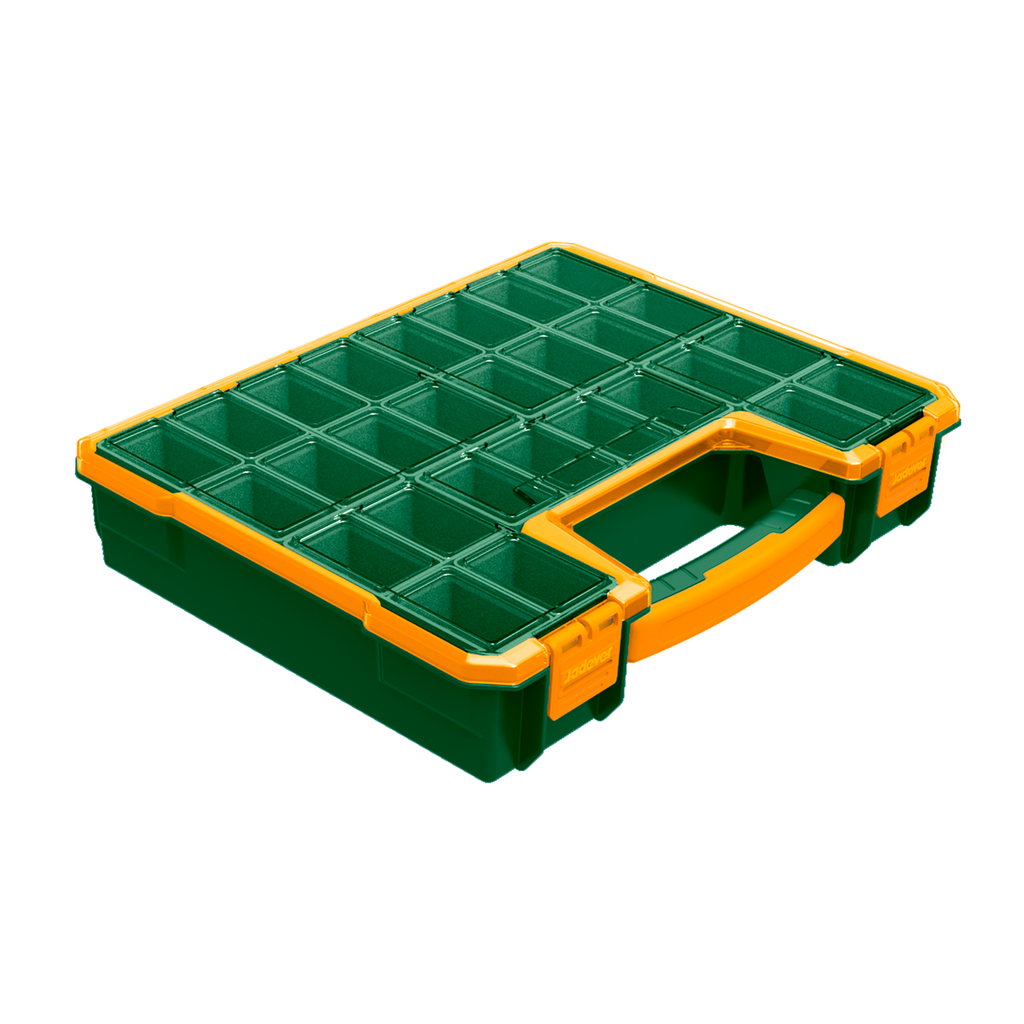 Maleta organizadora 16.5'' 430 x 350 x 70mm 28 cubos Jadever