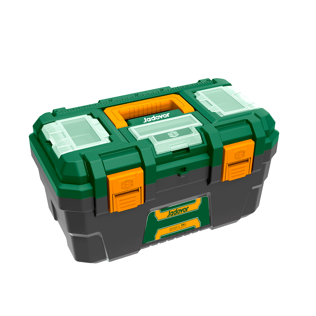 Caja herramientas plástico 19'' 480 x 280 x 260mm capacidad Jadever