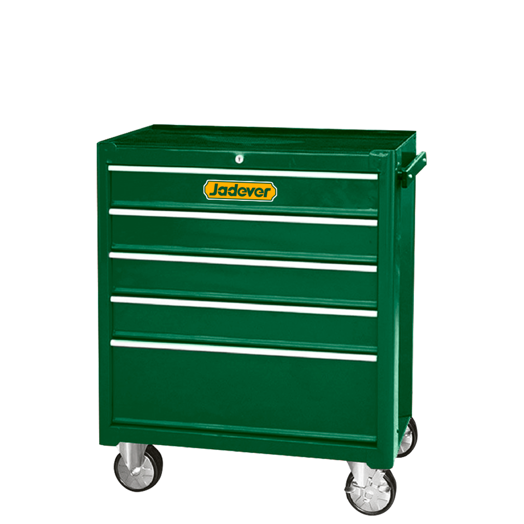 Carro ruedas 5 cajoneras acero 688 x 458 x 735mm 4 ruedas Jadever