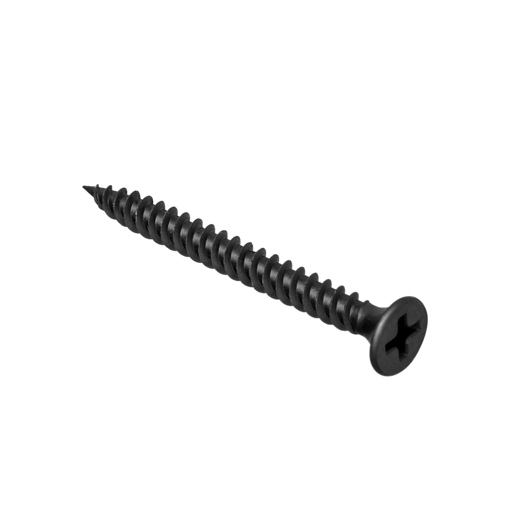 Tornillo drywall #6x1-1/2'' (3.5x38mm) paso fino phillips 200 unidades/bolsa plástico Jadever