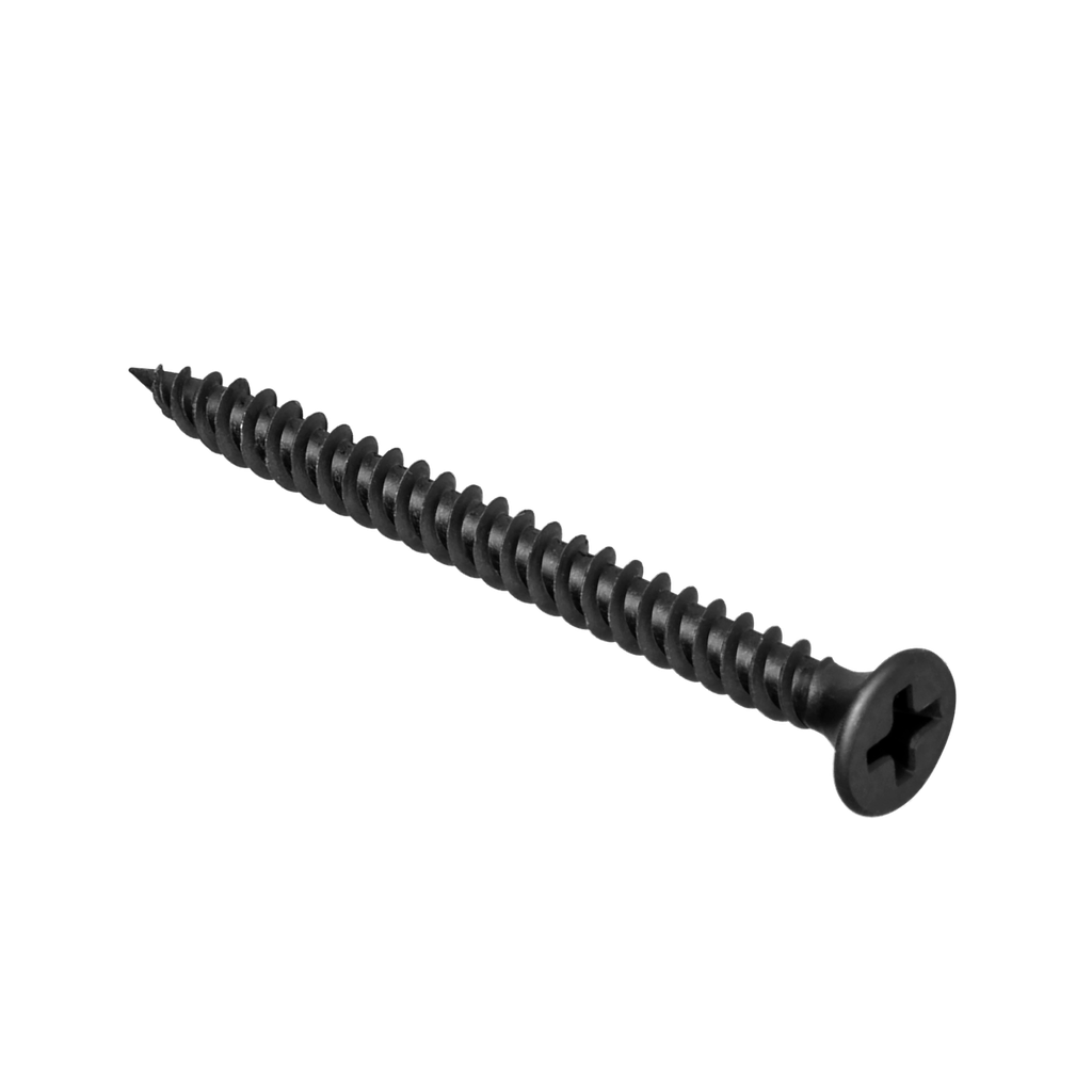 Tornillo drywall #6x2'' (3.5x50mm) paso fino phillips 200 unidades/bolsa plástico Jadever