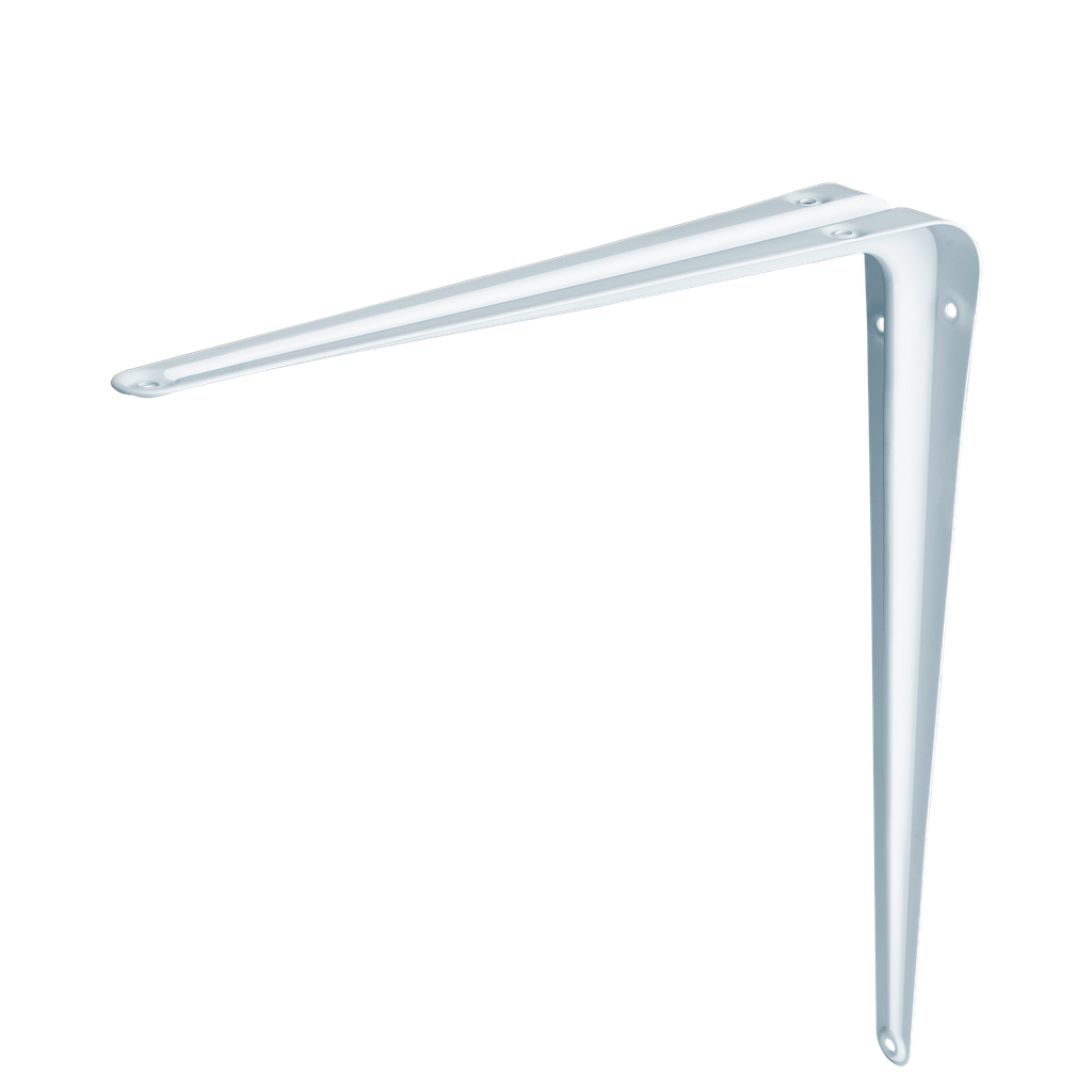 Mensula estante 200 x 250 x 1mm capacidad carga (por par) f 6 puntos fijación accesorios montaje no incluidos Jadever