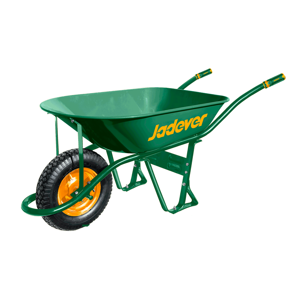 Carretilla carga 130kg capacidad agua capacidad arena 5cbf rueda neumática 16''x4.00-8 1750 piezas/40hq Jadever