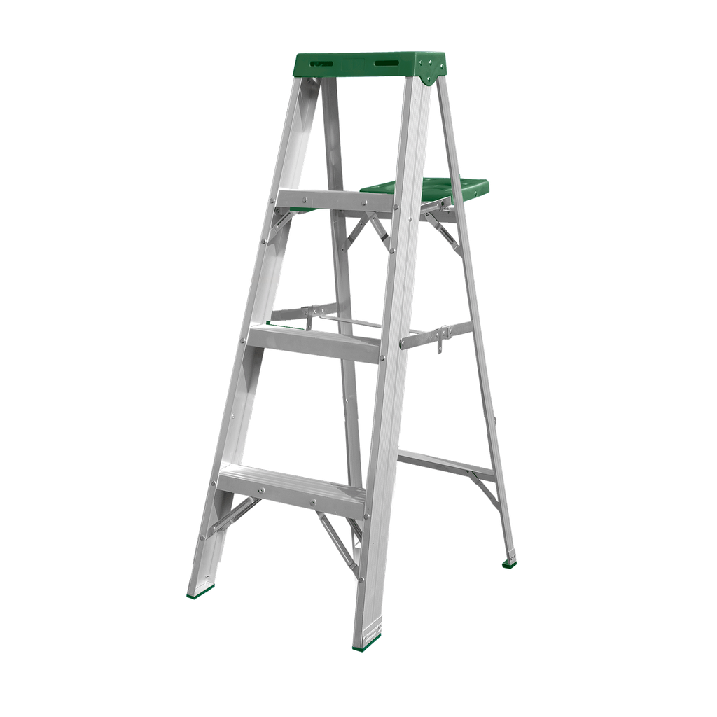 Escalera de trabajo porta herramientas 3+1 escalones Jadever