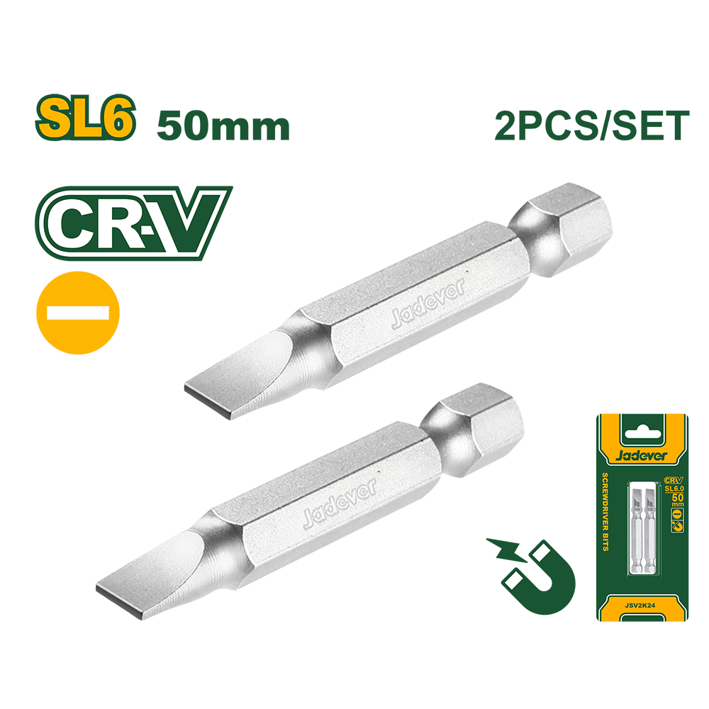 Set de Puntas x2 SL6 50mm Jadever