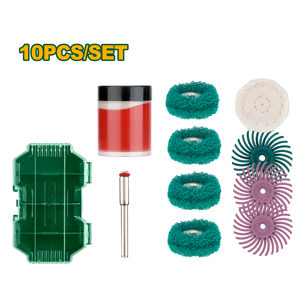 Set Minitorno x 10 unidades 1/8" Jadever
