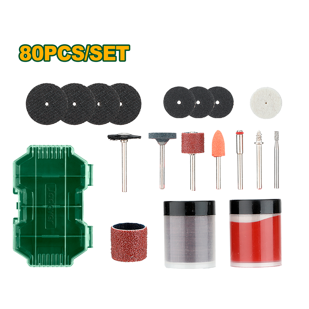 Set Minitorno x 80 unidades 1/8" Jadever