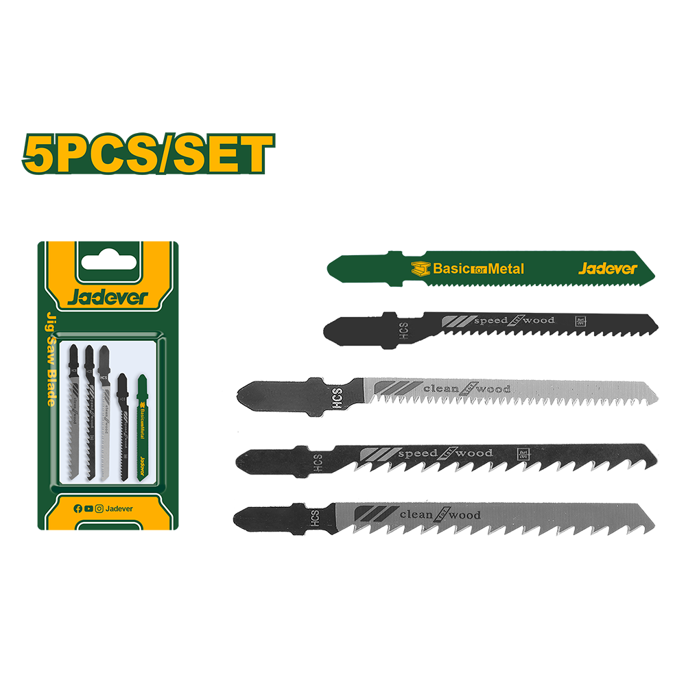 Sierras Caladora set x 5 unidades Jadever