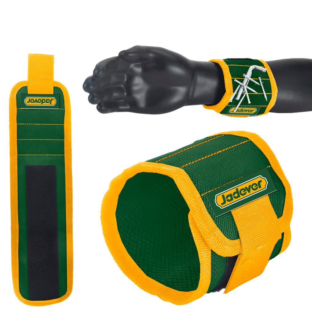 Pulsera magnética 395cm x cierre velcro + bolsillo pequeño Jadever