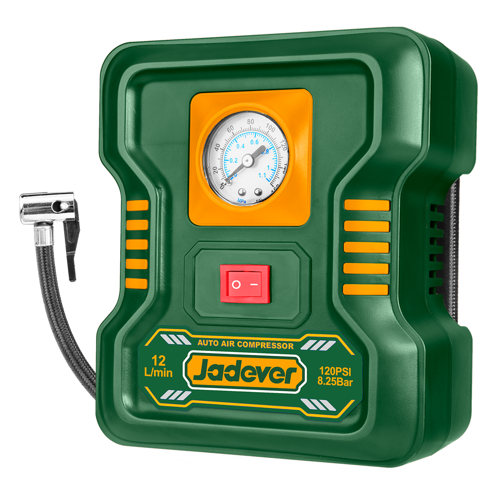 Compresor aire automático voltaje 12v presión max 150psi Jadever