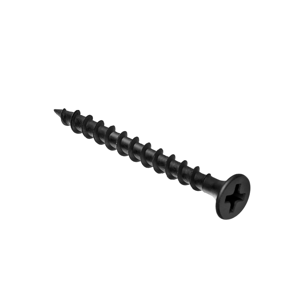 Tornillo drywall paso grueso phillips #6 x 1-1/2'' (3.5 x 38mm) acero al carbono alta calidad 250 unidades / bolsa Jadever